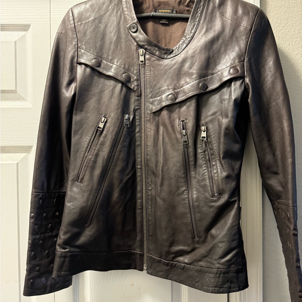 Diesel women’s leathered jacket